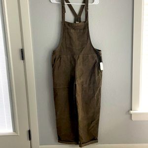 NWT American Eagle AE AERIE corduroy overalls
